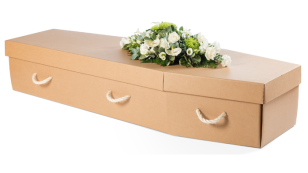 Manila Cardboard Traditional Coffin